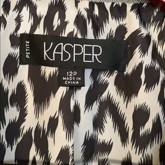 Beautiful Kasper gray career blazer 12P - Picture 2 of 6